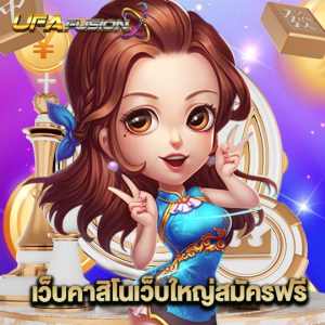 ufafusion เว็บคาสิโนเว็บใหญ่สมัครฟรี